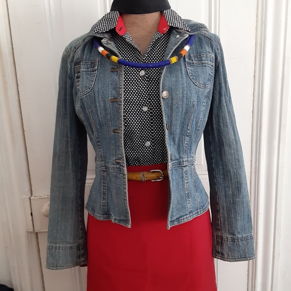 Jones New York Tops - JONES NEW YORK Polkadot Buttondown Shirt